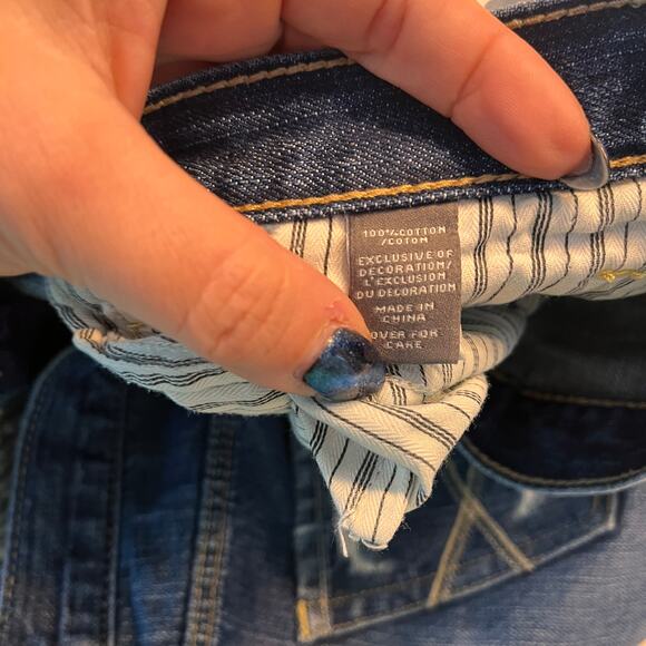 Abercrombie & Fitch Cotton Distressed Denim Shorts Size 10 - Picture 4 of 8